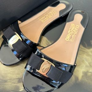 Ferragamo flat sandals
